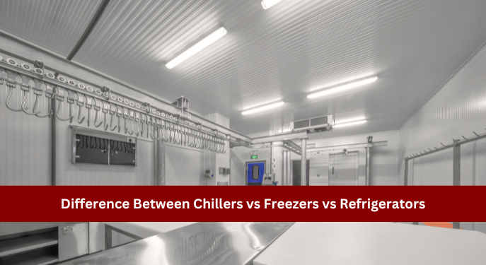 Difference Between Chillers vs Freezers vs Refrigerators